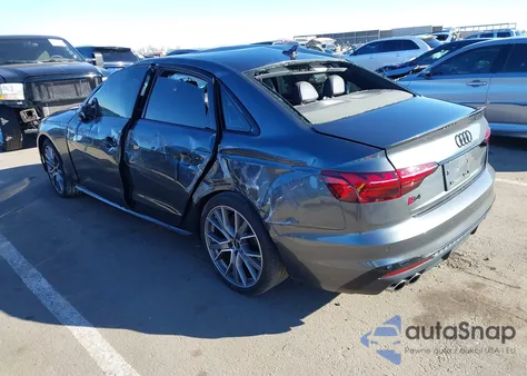 2022 Audi S4 Premium Plus Tfsi Quattro Tiptronic from USA, damaged, VIN WAUB4AF49NA033249